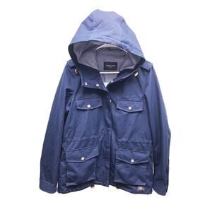 Obey Propaganda Navy Blue Hoodie Jacket Full Zip with Pockets Size S